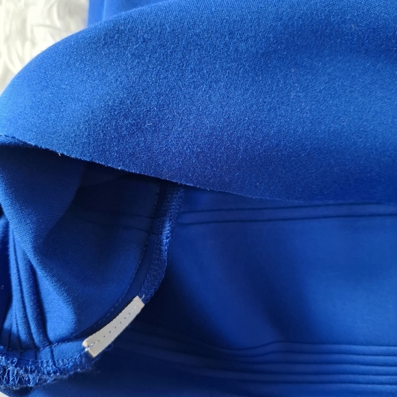 Madewell Dress Womens S Navy Blue Sleeveless Raw Edg Coastal Work Office Pockets - Picture 11 of 11